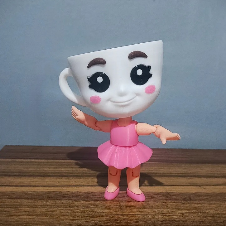 Bailarina Capuchina articulada