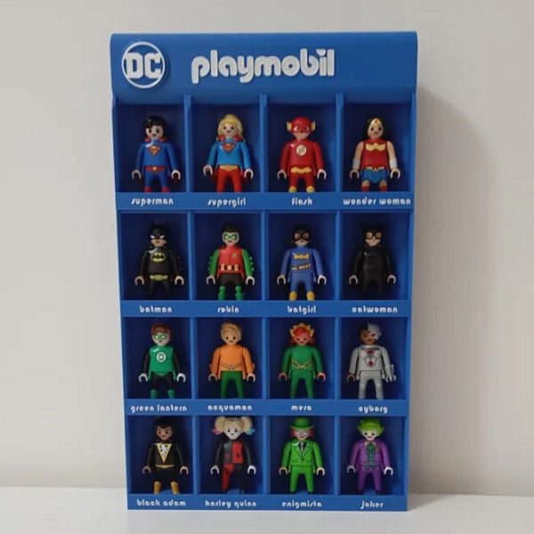 Estante para muñequitos Playmobil Kinder